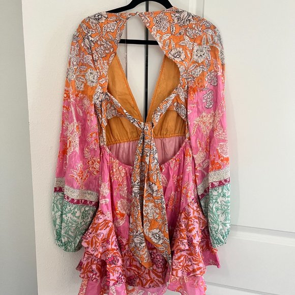 Hemant & Nandita Ruffled Short dRESS - Picture 4 of 4